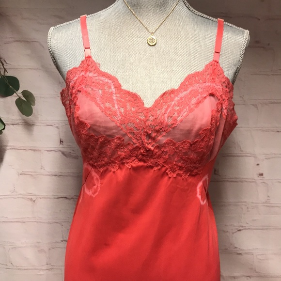 Vintage SLIP DRESS VINTAGE VASSARETTE  size M - Picture 7 of 16